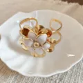 19# Bracciale Aperto-Oro-Kaki