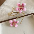 21# Bracciale Aperto-Oro-Rosa