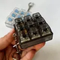 No Light / 1 Piece/Pack / Transparent Black