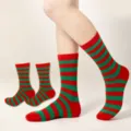 One Size / Red Green Stripes