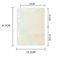 Pages Intérieures A5 Laser Paysage 2 Poches / 10 Pièces/Paquet