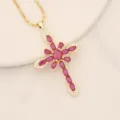 Χρυσό Ροζ Κόκκινο - Long Bead Chain