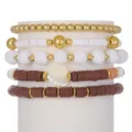 Marrone Bianco Foglia (ZXS0259-1)