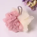Beige und Rosa Zweifarbiger Badeschwamm