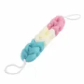 Cyan Beige und Rosa Langer Badeschwamm