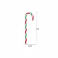 15cm Red, White and Green Candy Cane