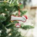 Dog Paw Bone Resin Pendant / Standard