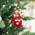 Red Glove 5 Elves Resin Pendant / Standard