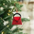 Red Handbag Resin Pendant / Standard