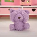 Purple Face-Covering Bear