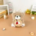 Sitting Cookie Bear - Light Brown Bear