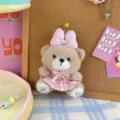 Bow Dress Bear - Pink