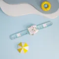 Cat Blue Quartz Print Style