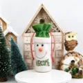 3D Snowman Bottle Cover