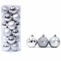 3cm 24 Stk / Silber