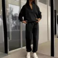S / Oberteil und Hose / Schwarz