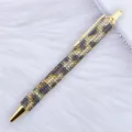 8-Black & Yellow Leopard (Gold Hardware) / Black and Yellow Leopard