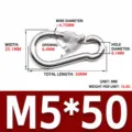 Stainless Steel M5x50 With Screw