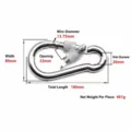Stainless Steel M14x180 With Screw
