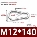 Stainless Steel M12x140 Standard