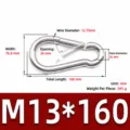 Stainless Steel M13x160 Standard