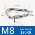Galvanized Iron M8x80 With Nut