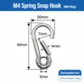 Galvanized Iron M4x40 With Ring