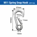 Galvanized Iron M11x120 With Ring