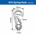 Galvanized Iron M13x160 With Ring