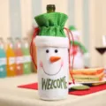 Schneemann Flaschentasche