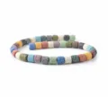 6x6mm (Ca. 60 Perlen) / bunt