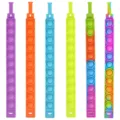 6-Piece Set / Purple Orange Blue Yellow Dark Rainbow Tie-Dye 6-Piece Set