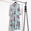 S / Dresses / Light Blue Floral