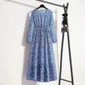 S / Dresses / Blue Floral