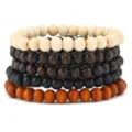 Simple Four Color Round Bead Style (22)