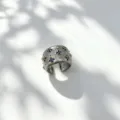 Anello / Larghezza 15mm / Argento Blu