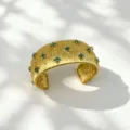Bracciale rigido / Larghezza 26mm / Oro Verde