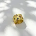 Anello / Larghezza 15mm / Oro Rhinestone Multicolore