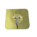 6x6cm (50 Silk Thick) / Gold