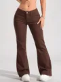 XS / Bottoms / Coffee Red Washed
