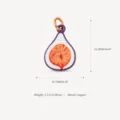 Vijg Hanger Alleen (Zonder Hanger) / 16.3x10.7mm