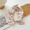 70x70cm High Quality Version / Bunny Flower Pink