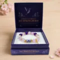 Purple Hummingbird Bracelet Gift Box Set