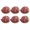 Flat 14cm / Glossy Bronze (6 Pcs)