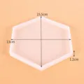 Grand Support d'Exposition Hexagonal (60-327)