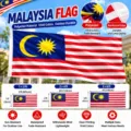 2*4ft Drapeau National de Malaisie