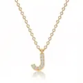 J-Necklace-Gold (40+5cm)