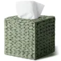 Square Tissue Box / Green