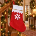 Snowflake Christmas Stocking