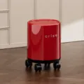 With Lid With Wheels / Angola Red